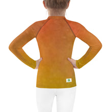 Load image into Gallery viewer, Kids Girls' Sun & Rash Guard - Mango II - Green Cross Clothing,  - Apparel, Clothing, T-shirts, Accessories, Wristbands, Green Cross Clothing - GreenCrossClothing.co, Green Cross Clothing - GreenCrossClothing.co