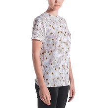Load image into Gallery viewer, Women's T-shirt - Cherry Blossoms - Green Cross Clothing,  - Apparel, Clothing, T-shirts, Accessories, Wristbands, Green Cross Clothing - GreenCrossClothing.co, Green Cross Clothing - GreenCrossClothing.co