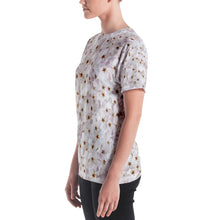 Load image into Gallery viewer, Women's T-shirt - Cherry Blossoms - Green Cross Clothing,  - Apparel, Clothing, T-shirts, Accessories, Wristbands, Green Cross Clothing - GreenCrossClothing.co, Green Cross Clothing - GreenCrossClothing.co
