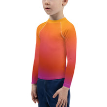 Load image into Gallery viewer, Kids Boys' Sun & Rash Guard - Candlelight - Green Cross Clothing,  - Apparel, Clothing, T-shirts, Accessories, Wristbands, Green Cross Clothing - GreenCrossClothing.co, Green Cross Clothing - GreenCrossClothing.co