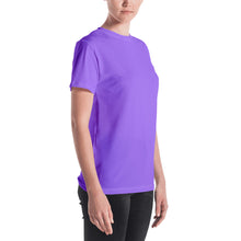 Load image into Gallery viewer, Women's T-shirt - Ultraviolet - Green Cross Clothing,  - Apparel, Clothing, T-shirts, Accessories, Wristbands, Green Cross Clothing - GreenCrossClothing.co, Green Cross Clothing - GreenCrossClothing.co