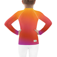 Load image into Gallery viewer, Kids Girls' Sun & Rash Guard - Candlelight - Green Cross Clothing,  - Apparel, Clothing, T-shirts, Accessories, Wristbands, Green Cross Clothing - GreenCrossClothing.co, Green Cross Clothing - GreenCrossClothing.co