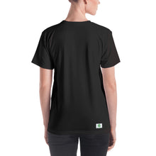 Load image into Gallery viewer, Women's T-shirt - Blood Orange II - Green Cross Clothing,  - Apparel, Clothing, T-shirts, Accessories, Wristbands, Green Cross Clothing - GreenCrossClothing.co, Green Cross Clothing - GreenCrossClothing.co