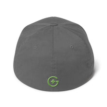 Load image into Gallery viewer, Embroidered Premium FlexFit Cap - Dank (3-D Puff Embroidery) - Green Cross Clothing, Dank Hat - Apparel, Clothing, T-shirts, Accessories, Wristbands, Green Cross Clothing - GreenCrossClothing.co, Green Cross Clothing - GreenCrossClothing.co
