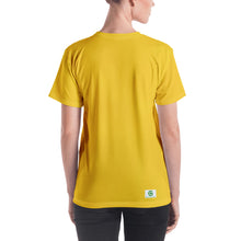 Load image into Gallery viewer, Women's T-shirt - Mango - Green Cross Clothing,  - Apparel, Clothing, T-shirts, Accessories, Wristbands, Green Cross Clothing - GreenCrossClothing.co, Green Cross Clothing - GreenCrossClothing.co