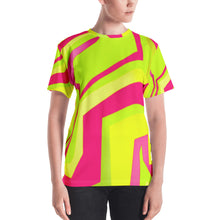 Load image into Gallery viewer, Women's T-shirt - Neon - Green Cross Clothing,  - Apparel, Clothing, T-shirts, Accessories, Wristbands, Green Cross Clothing - GreenCrossClothing.co, Green Cross Clothing - GreenCrossClothing.co