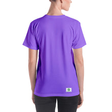 Load image into Gallery viewer, Women's T-shirt - Ultraviolet - Green Cross Clothing,  - Apparel, Clothing, T-shirts, Accessories, Wristbands, Green Cross Clothing - GreenCrossClothing.co, Green Cross Clothing - GreenCrossClothing.co