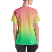 Load image into Gallery viewer, Women's T-shirt - Fresh Melon - Green Cross Clothing,  - Apparel, Clothing, T-shirts, Accessories, Wristbands, Green Cross Clothing - GreenCrossClothing.co, Green Cross Clothing - GreenCrossClothing.co