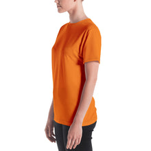 Load image into Gallery viewer, Women's T-shirt - Tangerine II - Green Cross Clothing,  - Apparel, Clothing, T-shirts, Accessories, Wristbands, Green Cross Clothing - GreenCrossClothing.co, Green Cross Clothing - GreenCrossClothing.co