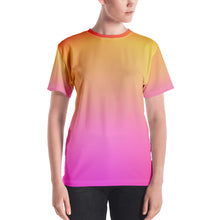 Load image into Gallery viewer, Women's T-shirt - Sorbet - Green Cross Clothing,  - Apparel, Clothing, T-shirts, Accessories, Wristbands, Green Cross Clothing - GreenCrossClothing.co, Green Cross Clothing - GreenCrossClothing.co