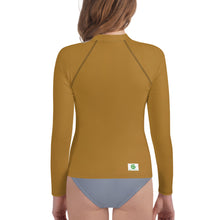 Load image into Gallery viewer, Youth Girls' Sun & Rash Guard - Kiwi II - Green Cross Clothing,  - Apparel, Clothing, T-shirts, Accessories, Wristbands, Green Cross Clothing - GreenCrossClothing.co, Green Cross Clothing - GreenCrossClothing.co