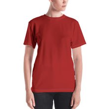 Load image into Gallery viewer, Women's T-shirt - Pomegranate - Green Cross Clothing,  - Apparel, Clothing, T-shirts, Accessories, Wristbands, Green Cross Clothing - GreenCrossClothing.co, Green Cross Clothing - GreenCrossClothing.co