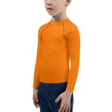 Load image into Gallery viewer, Kids Boys' Sun & Rash Guard - Tangerine II - Green Cross Clothing,  - Apparel, Clothing, T-shirts, Accessories, Wristbands, Green Cross Clothing - GreenCrossClothing.co, Green Cross Clothing - GreenCrossClothing.co