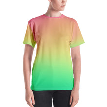 Load image into Gallery viewer, Women's T-shirt - Fresh Melon - Green Cross Clothing,  - Apparel, Clothing, T-shirts, Accessories, Wristbands, Green Cross Clothing - GreenCrossClothing.co, Green Cross Clothing - GreenCrossClothing.co