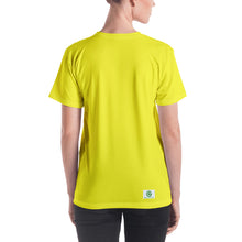 Load image into Gallery viewer, Women's T-shirt - Meyer Lemon - Green Cross Clothing,  - Apparel, Clothing, T-shirts, Accessories, Wristbands, Green Cross Clothing - GreenCrossClothing.co, Green Cross Clothing - GreenCrossClothing.co