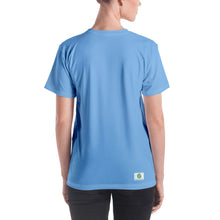 Load image into Gallery viewer, Women's T-shirt - Blueberry - Green Cross Clothing, Ladies' T-shirt - Apparel, Clothing, T-shirts, Accessories, Wristbands, Green Cross Clothing - GreenCrossClothing.co, Green Cross Clothing - GreenCrossClothing.co