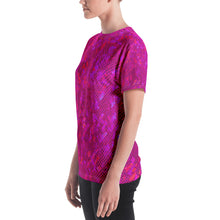 Load image into Gallery viewer, Women's T-shirt - Pizazz - Green Cross Clothing,  - Apparel, Clothing, T-shirts, Accessories, Wristbands, Green Cross Clothing - GreenCrossClothing.co, Green Cross Clothing - GreenCrossClothing.co