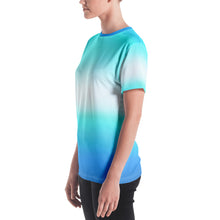 Load image into Gallery viewer, Women's T-shirt - Arctic - Green Cross Clothing,  - Apparel, Clothing, T-shirts, Accessories, Wristbands, Green Cross Clothing - GreenCrossClothing.co, Green Cross Clothing - GreenCrossClothing.co