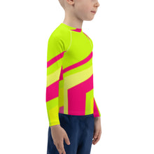 Load image into Gallery viewer, Kids Boys' Sun & Rash Guard - Neon - Green Cross Clothing,  - Apparel, Clothing, T-shirts, Accessories, Wristbands, Green Cross Clothing - GreenCrossClothing.co, Green Cross Clothing - GreenCrossClothing.co