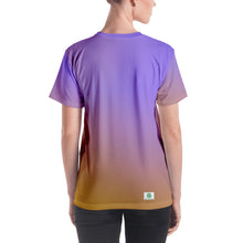 Load image into Gallery viewer, Women's T-shirt - Sunset - Green Cross Clothing,  - Apparel, Clothing, T-shirts, Accessories, Wristbands, Green Cross Clothing - GreenCrossClothing.co, Green Cross Clothing - GreenCrossClothing.co