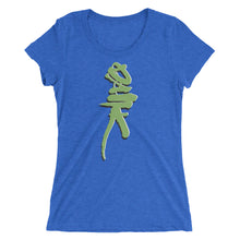 Load image into Gallery viewer, Ladies' Tri-Blend T-shirt - Dank - Green Cross Clothing, Dank T-shirt - Apparel, Clothing, T-shirts, Accessories, Wristbands, Green Cross Clothing - GreenCrossClothing.co, Green Cross Clothing - GreenCrossClothing.co