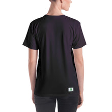 Load image into Gallery viewer, Women's T-shirt - Black Cherry II - Green Cross Clothing,  - Apparel, Clothing, T-shirts, Accessories, Wristbands, Green Cross Clothing - GreenCrossClothing.co, Green Cross Clothing - GreenCrossClothing.co