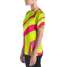Load image into Gallery viewer, Women's T-shirt - Neon - Green Cross Clothing,  - Apparel, Clothing, T-shirts, Accessories, Wristbands, Green Cross Clothing - GreenCrossClothing.co, Green Cross Clothing - GreenCrossClothing.co