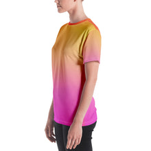 Load image into Gallery viewer, Women's T-shirt - Sorbet - Green Cross Clothing,  - Apparel, Clothing, T-shirts, Accessories, Wristbands, Green Cross Clothing - GreenCrossClothing.co, Green Cross Clothing - GreenCrossClothing.co
