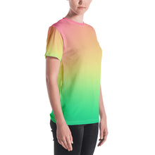 Load image into Gallery viewer, Women's T-shirt - Fresh Melon - Green Cross Clothing,  - Apparel, Clothing, T-shirts, Accessories, Wristbands, Green Cross Clothing - GreenCrossClothing.co, Green Cross Clothing - GreenCrossClothing.co