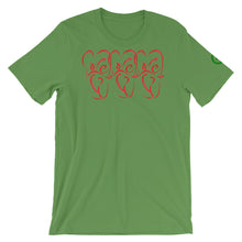 Load image into Gallery viewer, T-Shirt - Love Love Love - Green Cross Clothing, Love T-shirt - Apparel, Clothing, T-shirts, Accessories, Wristbands, Green Cross Clothing - GreenCrossClothing.co, Green Cross Clothing - GreenCrossClothing.co