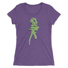 Load image into Gallery viewer, Ladies' Tri-Blend T-shirt - Dank - Green Cross Clothing, Dank T-shirt - Apparel, Clothing, T-shirts, Accessories, Wristbands, Green Cross Clothing - GreenCrossClothing.co, Green Cross Clothing - GreenCrossClothing.co