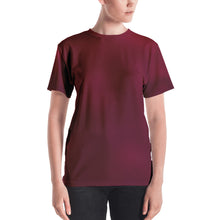 Load image into Gallery viewer, Women's T-shirt - Black Cherry - Green Cross Clothing,  - Apparel, Clothing, T-shirts, Accessories, Wristbands, Green Cross Clothing - GreenCrossClothing.co, Green Cross Clothing - GreenCrossClothing.co