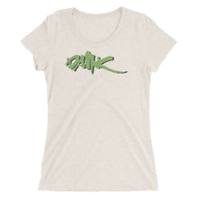 Load image into Gallery viewer, Ladies' Tri-Blend T-shirt - Dank - Green Cross Clothing, Dank T-shirt - Apparel, Clothing, T-shirts, Accessories, Wristbands, Green Cross Clothing - GreenCrossClothing.co, Green Cross Clothing - GreenCrossClothing.co