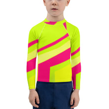 Load image into Gallery viewer, Kids Boys' Sun & Rash Guard - Neon - Green Cross Clothing,  - Apparel, Clothing, T-shirts, Accessories, Wristbands, Green Cross Clothing - GreenCrossClothing.co, Green Cross Clothing - GreenCrossClothing.co