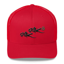 Load image into Gallery viewer, Dank Dank - Embroidered Trucker Hat - Green Cross Clothing, Dank Hat - Apparel, Clothing, T-shirts, Accessories, Wristbands, Green Cross Clothing - GreenCrossClothing.co, Green Cross Clothing - GreenCrossClothing.co