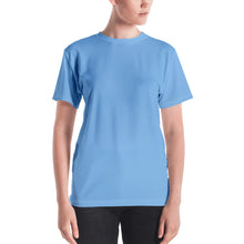 Load image into Gallery viewer, Women's T-shirt - Blueberry - Green Cross Clothing, Ladies' T-shirt - Apparel, Clothing, T-shirts, Accessories, Wristbands, Green Cross Clothing - GreenCrossClothing.co, Green Cross Clothing - GreenCrossClothing.co