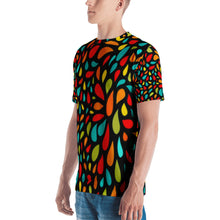 Load image into Gallery viewer, Men's T-shirt - Colorful Drops - Green Cross Clothing,  - Apparel, Clothing, T-shirts, Accessories, Wristbands, Green Cross Clothing - GreenCrossClothing.co, Green Cross Clothing - GreenCrossClothing.co