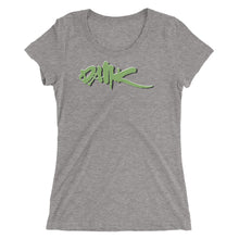 Load image into Gallery viewer, Ladies' Tri-Blend T-shirt - Dank - Green Cross Clothing, Dank T-shirt - Apparel, Clothing, T-shirts, Accessories, Wristbands, Green Cross Clothing - GreenCrossClothing.co, Green Cross Clothing - GreenCrossClothing.co