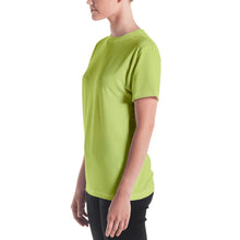 Load image into Gallery viewer, Women's T-shirt - Key Lime - Green Cross Clothing,  - Apparel, Clothing, T-shirts, Accessories, Wristbands, Green Cross Clothing - GreenCrossClothing.co, Green Cross Clothing - GreenCrossClothing.co