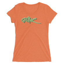 Load image into Gallery viewer, Ladies' Tri-Blend T-shirt - Dank - Green Cross Clothing, Dank T-shirt - Apparel, Clothing, T-shirts, Accessories, Wristbands, Green Cross Clothing - GreenCrossClothing.co, Green Cross Clothing - GreenCrossClothing.co