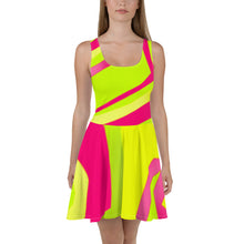 Load image into Gallery viewer, Skater Dress - Neon - Green Cross Clothing,  - Apparel, Clothing, T-shirts, Accessories, Wristbands, Green Cross Clothing - GreenCrossClothing.co, Green Cross Clothing - GreenCrossClothing.co