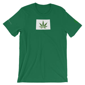 THC-Shirt - Colorado - Green Cross Clothing, State T-shirt - Apparel, Clothing, T-shirts, Accessories, Wristbands, Green Cross Clothing - GreenCrossClothing.co, Green Cross Clothing - GreenCrossClothing.co
