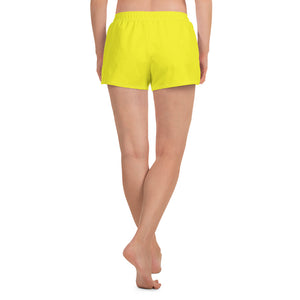 Women's Athletic Shorts - Meyer Lemon - Green Cross Clothing,  - Apparel, Clothing, T-shirts, Accessories, Wristbands, Green Cross Clothing - GreenCrossClothing.co, Green Cross Clothing - GreenCrossClothing.co