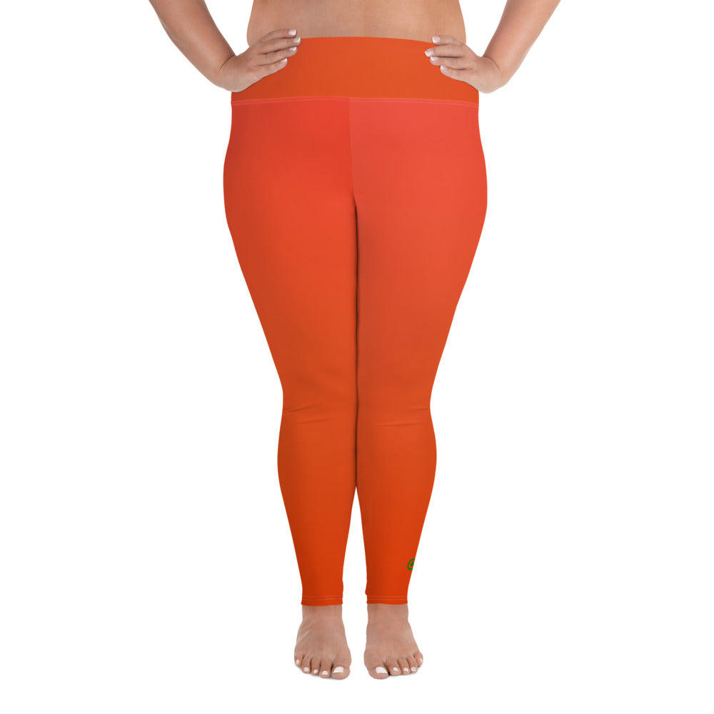 Plus Size Leggings - Fig - Green Cross Clothing,  - Apparel, Clothing, T-shirts, Accessories, Wristbands, Green Cross Clothing - GreenCrossClothing.co, Green Cross Clothing - GreenCrossClothing.co