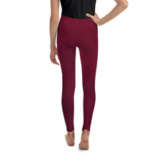 Load image into Gallery viewer, Youth Leggings - Black Cherry - Green Cross Clothing,  - Apparel, Clothing, T-shirts, Accessories, Wristbands, Green Cross Clothing - GreenCrossClothing.co, Green Cross Clothing - GreenCrossClothing.co