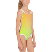 Load image into Gallery viewer, Kids Girls&#39; Swimsuit - Multi - Green Cross Clothing,  - Apparel, Clothing, T-shirts, Accessories, Wristbands, Green Cross Clothing - GreenCrossClothing.co, Green Cross Clothing - GreenCrossClothing.co