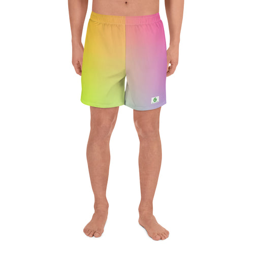 Men's Athletic Shorts - Multi - Green Cross Clothing,  - Apparel, Clothing, T-shirts, Accessories, Wristbands, Green Cross Clothing - GreenCrossClothing.co, Green Cross Clothing - GreenCrossClothing.co