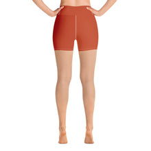 Load image into Gallery viewer, Yoga Shorts - Blood Orange - Green Cross Clothing,  - Apparel, Clothing, T-shirts, Accessories, Wristbands, Green Cross Clothing - GreenCrossClothing.co, Green Cross Clothing - GreenCrossClothing.co