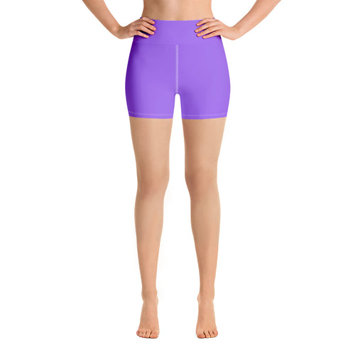 Yoga Shorts - Ultraviolet - Green Cross Clothing,  - Apparel, Clothing, T-shirts, Accessories, Wristbands, Green Cross Clothing - GreenCrossClothing.co, Green Cross Clothing - GreenCrossClothing.co