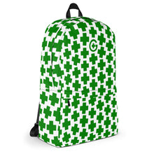 Load image into Gallery viewer, Backpack - Green Cross - Green Cross Clothing, Backpack - Apparel, Clothing, T-shirts, Accessories, Wristbands, Green Cross Clothing - GreenCrossClothing.co, Green Cross Clothing - GreenCrossClothing.co